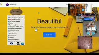 Bootstrap 5 Made Easy: 3 Full working web site by bootstrap , CSS and Html