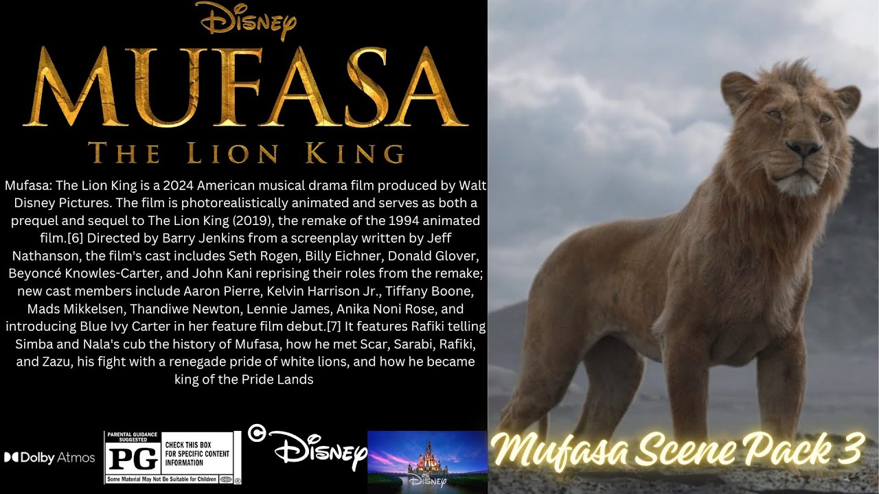 Mufasa Scene Pack 3 - YouTube
