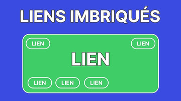 Comment imbriquer des liens ?
