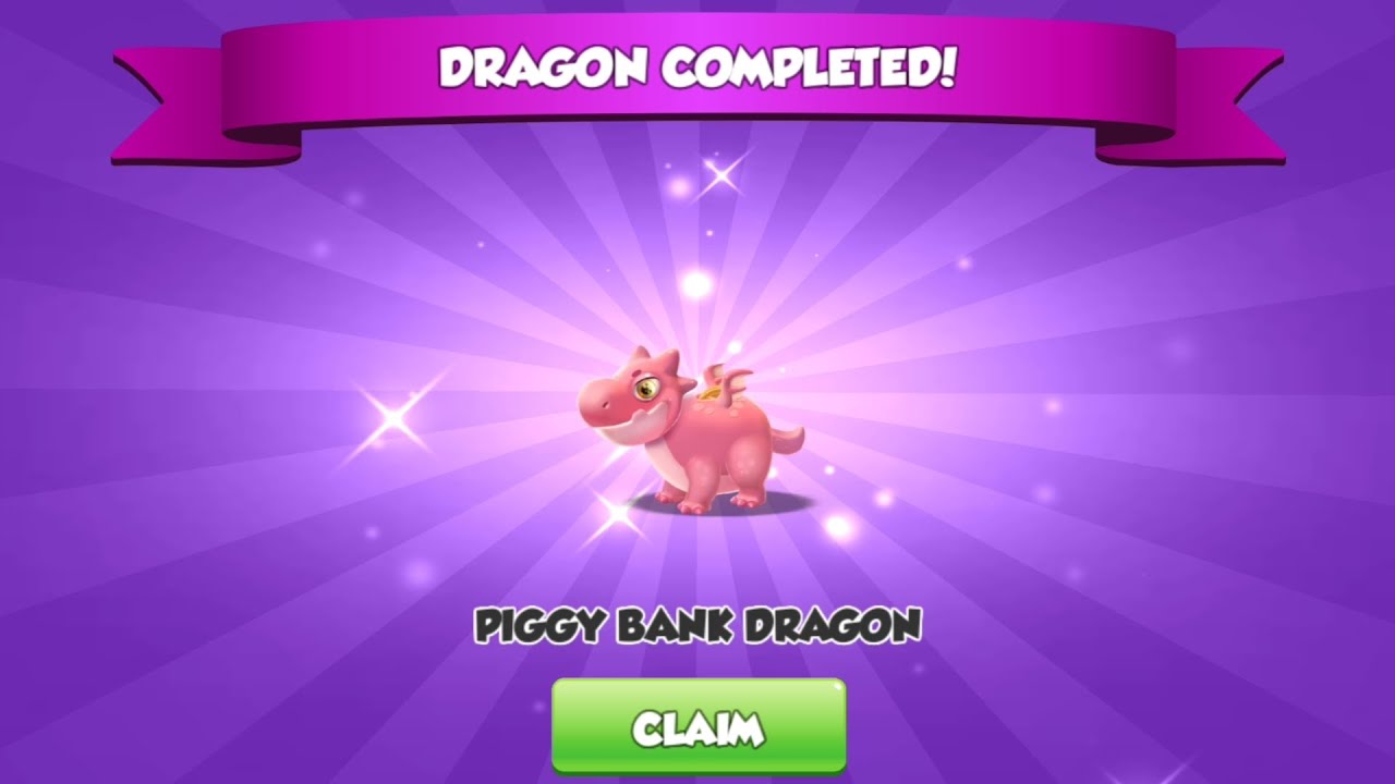 Piggy Bank Dragon Level 6 evento castillo Chrono Frigg Dragon and Thor Dragon Manía Legends