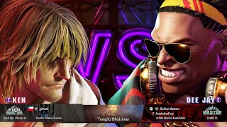 Street Fighter 6 - gioteck (Ken) vs Richter Masters (Dee Jay)