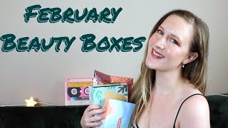 February Beauty Boxes | Birchbox, Glossybox, Medusa's Makeup & Naked Beauty Box