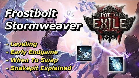 [PoE 2] Comet Frostbolt Stormweaver Leveling And Early Endgame Build Guide for Path Of Exile 2.