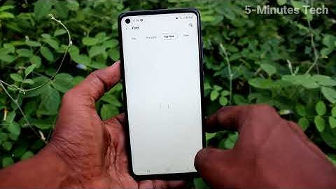 How to change font size and font style in Samsung Galaxy A21s