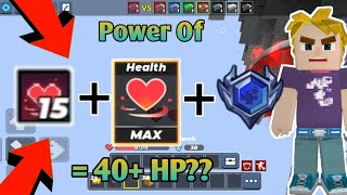 POWER OF MAX HEALTH TALENT + MAX DEVELOP RUNE + MAX IN GAME ENCHANT IN BEDWARS (BLOCKMAN GO)