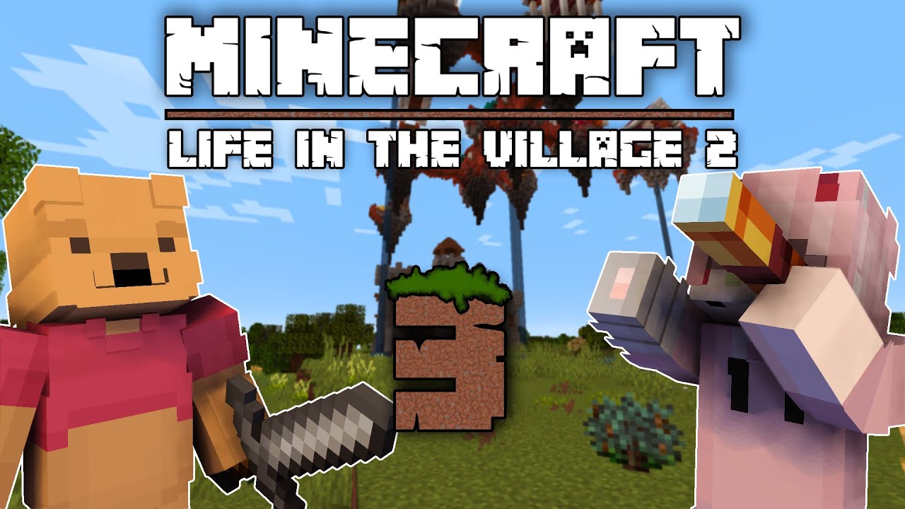 Latająca wioska!🏯 | Life in the Village 2 z Gabcią | [#3]