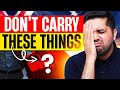 Things not to carry as an international student to australia