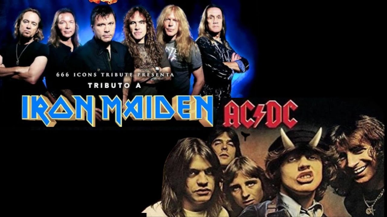 ¡Versus tributo! IRON MAIDEN + ACDC con 666 THE ICONS TRIBUTE - YouTube