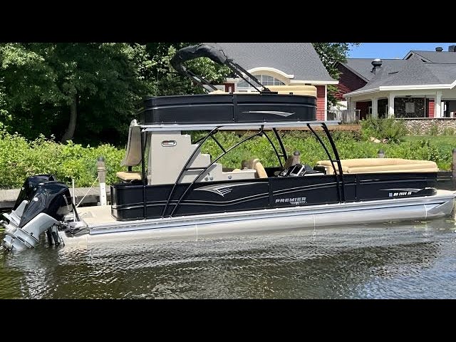 30ft luxury double deck pontoon boat for water entertainment 