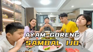 LIHAT PERKEMBANGAN RUMAH ADEK IPAR CHINA KU,LALU SAYA MASAK AYAM GORENG SAMBAL IJO,LIHAT REKSI KAMI