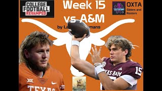Battle for Texas: Longhorns vs. Aggies (Week 15 of 2024)