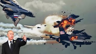 World shock! Russian MiG29SM fighter jet pilot blows up all US F16 fighter jets, Arma3