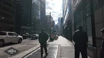 Morning Walk in Toronto's Downtown Core | Union Station | Nathan Phillips Square |4K HDR