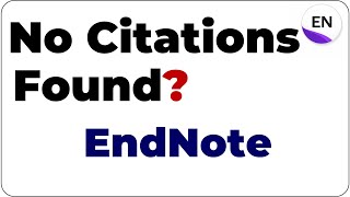 Celebrity No Citations Found? Add References Manually in EndNote Profile