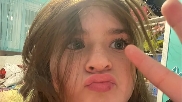 Part two of seeing how much is too much hair detangler ￼