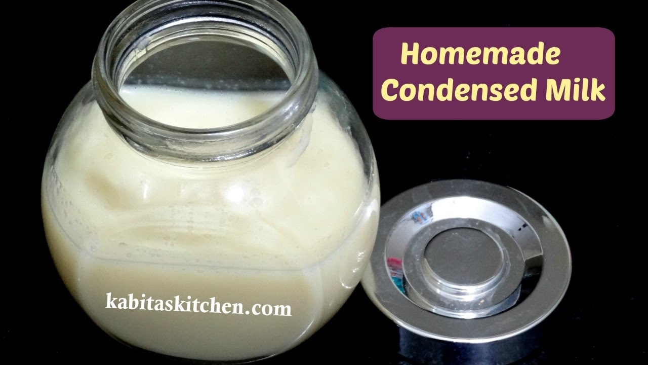 Condensed Milk Recipe | Homemade Condensed Milk | Homemade Milkmaid | kabitaskitchen | Kabita Singh | Kabita