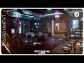 Cyberpunk Livingroom Kitchen + Interior Unreal Engine Environment Showcase