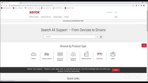 Xerox® PrimeLink® C9070F Downloading a Print Driver