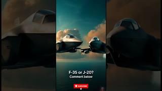 USA F-35 vs Chinese J-20 who wins Stealth Faceoff? #shorts