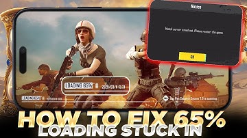 BGMI 65% Loading Screen Issue FIXED (When Using a VPN)