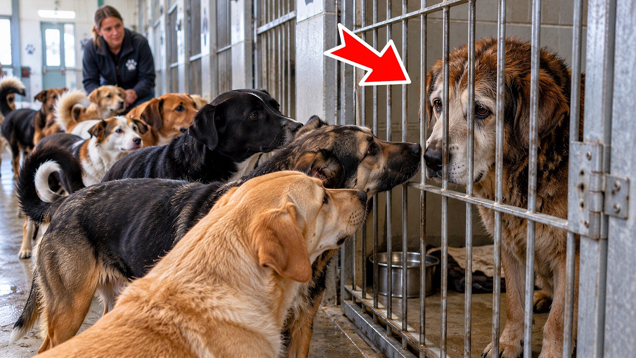 The dog was returned to the shelter after 8 years. But soon, something unexpected happened!