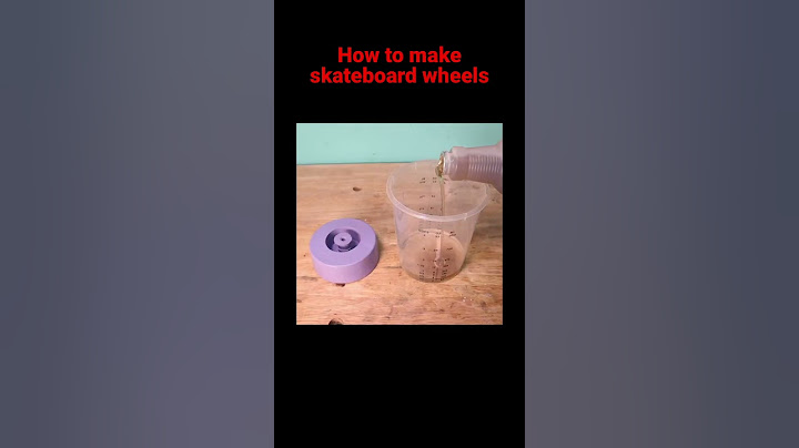 Making Skateboard Wheels