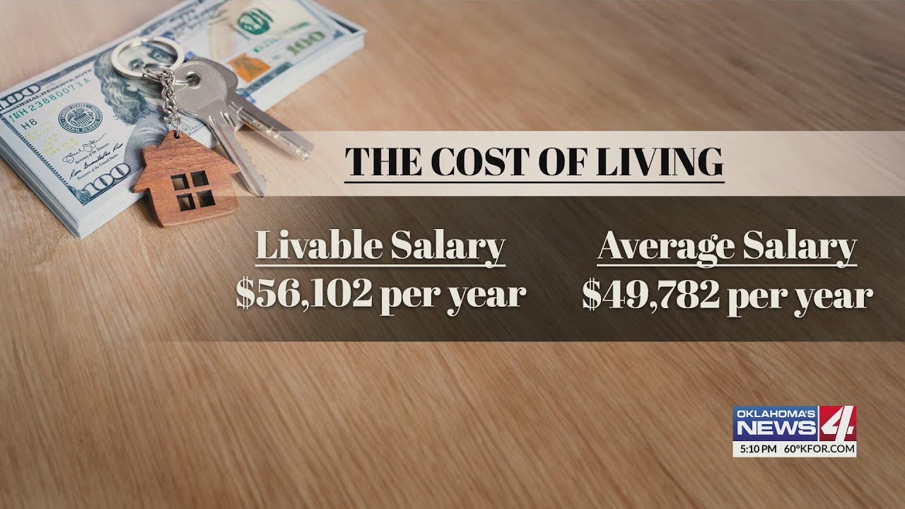 Livable Income Report shows livable wage in Oklahoma is $56,102 per year - YouTube