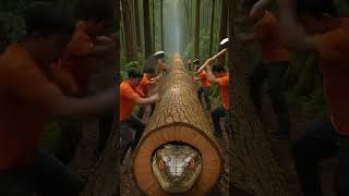 Famous rescue giant python in wood trunk #animals #funny #shorts Net Worth