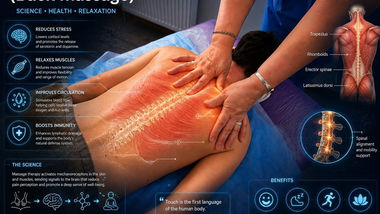 Deep Relaxing Back Massage ASMR 🫠🤯 - YouTube