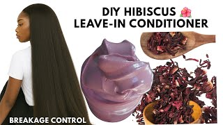 DIY Hibiscus Leave-In Conditioner | Hair Butter for Growth, Shine & Breakage Control screenshot 4