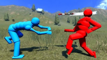 Making NPCs Fight (with active ragdoll physics)