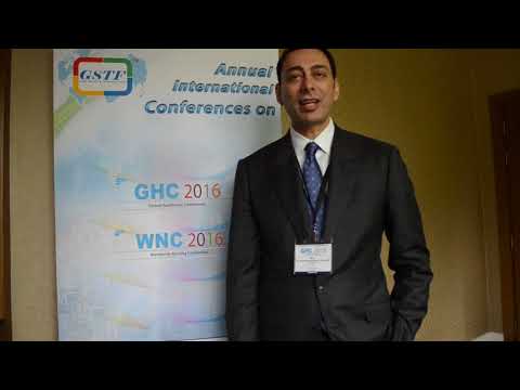 Dr. Moustafa Bayoumi at GHC Conference 2016 by GSTF Singapore ...