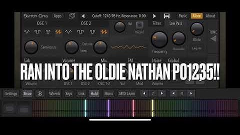 Realistic Train Horns on One Synth