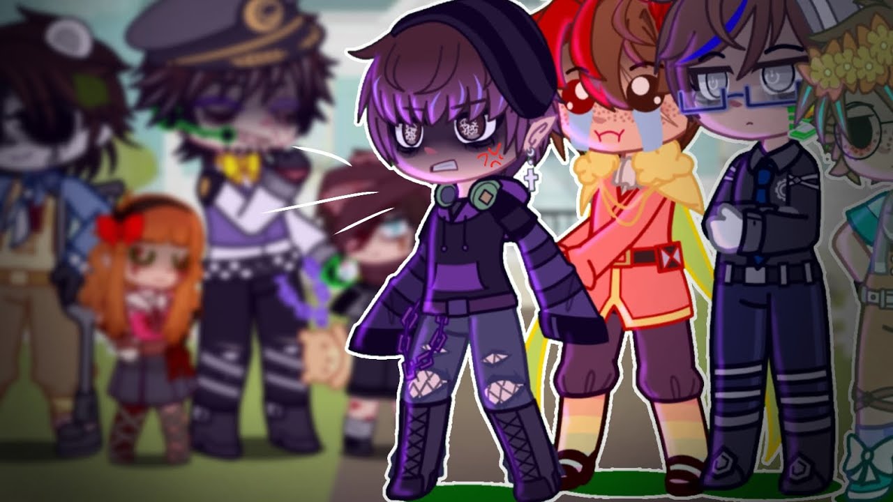 The LightSides Meet The Aftons || Sanders Sides/FNAF [Gacha Club]
