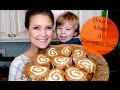 How To Make A Pumpkin Roll!!