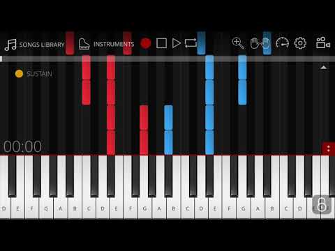 Holy Holy Holy piano ???? tutorial ????