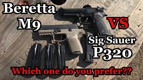 Beretta M9 vs Sig Sauer P320 | Which on do you prefer??
