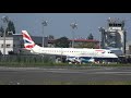 Embraer E190SR -British Airways- (G-LCYM) despegue San Sebastián (11-07-2022)