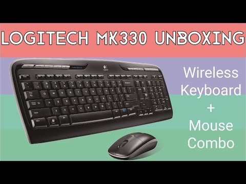 Logitech MK330 Wireless Combo Unboxing