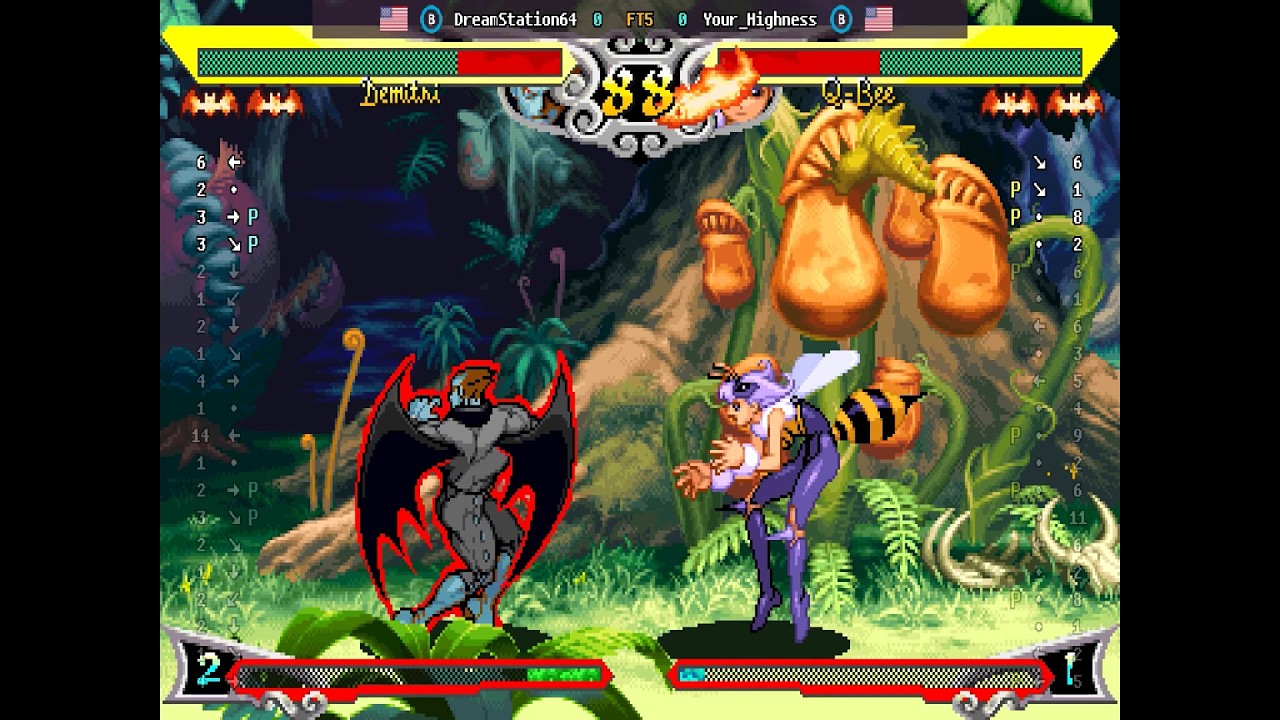 Vampire Savior - 🇺🇸 DreamStation64(B) vs 🇺🇸 Your_Highness(B
