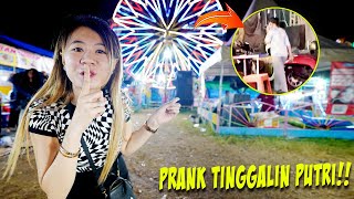 PRANK TINGGALIN PUTRI DI PASAR MALAM!! KASIAN DIA NYARI KEBINGUNGAN!!