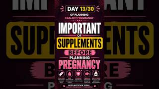 Day 13/30 of planning healthy pregnancy- supplements!! #preconceptioncare #tamilreels #supplements