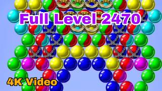 Free Offline Game Bubble Shooter Game: Full Level - 2470 | Bubble Shooter Puzzle Game (4K)  screenshot 1