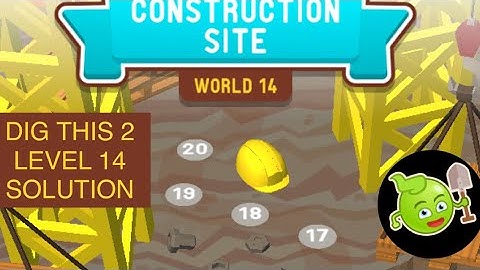 Dig this 2 world 14 | construction site | all episodes solution answer walkthrough | level 14