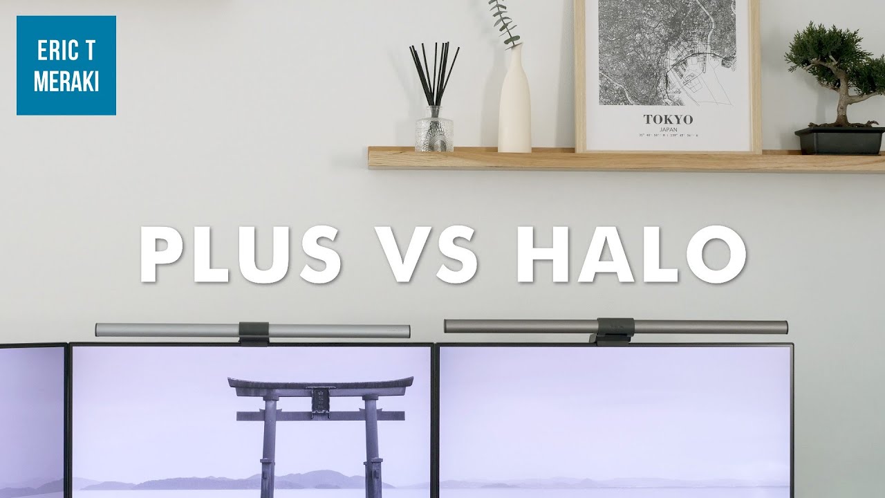 BenQ ScreenBar Plus vs Halo  Must Have Desk Accessories! 