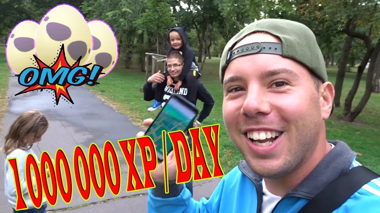 Pokémon GO - HARDCORE XP FARM | 1 000 000 XP / DAY | 