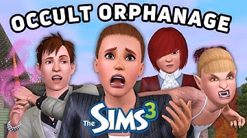Running an orphanage for occult sims in The Sims 3