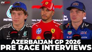 F1 Drivers Pre Race Interviews | Azerbaijan Grand Prix 2026
