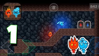 Fireboy and Watergirl: Online - Gameplay Walkthrough Part 1 - Level 1-2 (iOS, Android) screenshot 4