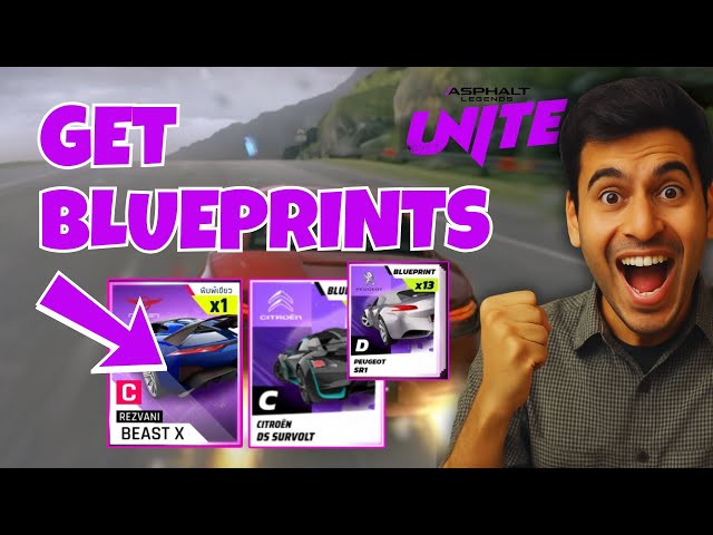 How to Get FREE Blueprints in Asphalt Legends Unite - YouTube